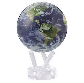MOVA Solar Globe Satellite with Clouds - 4.5 Inch