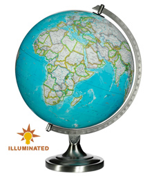 The Bartlett Illuminated Globe