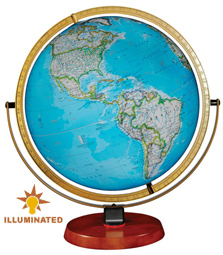 The National Geographic Nicollet Illuminated Globe