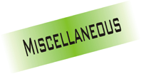 Miscellaneous