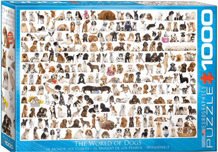 EuroGraphics The World of Dogs - 1000 Piece Puzzle