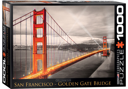 EuroGraphics San Francisco Golden Gate Bridge - 1000 Piece Puzzle